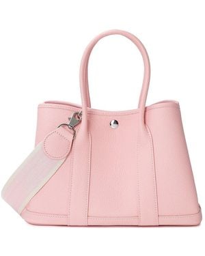 Tiffany & Fred Paris Top-Grain Leather Satchel - Pink