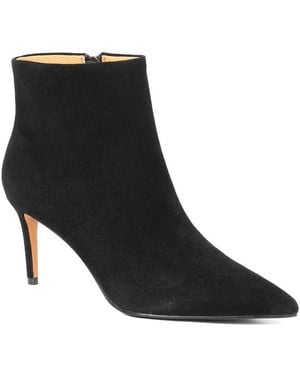 Tiffany & Fred Paris Suede Bootie - Black
