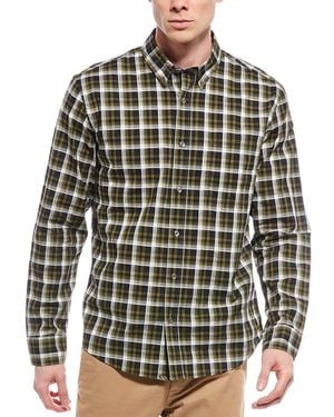 Billy Reid Tuscumbia Linen-Blend Shirt - Green