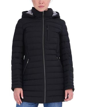Nautica Stretch Lined Hooded Jacket - Blue