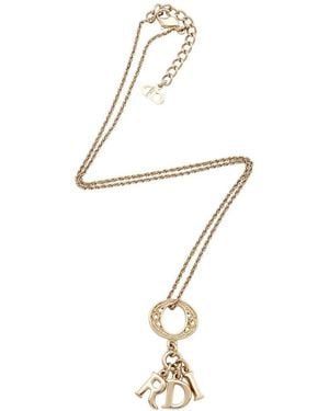 Dior Charm Necklace (Authentic Pre-Loved) - White