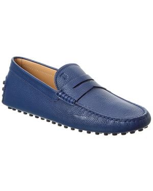 Tod's Leather Loafer - Blue