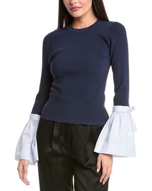 Jonathan Simkhai Agata Top - Blue