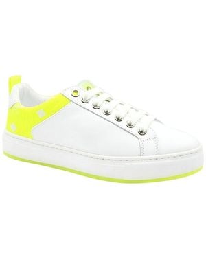 MCM Leather Sneaker - White