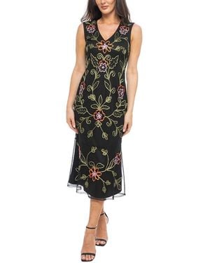 Marina Soutache Dress - Green