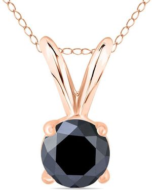 True Diamond 14k Rose Gold 0.46 Ct. Tw. Diamond Necklace - Multicolour