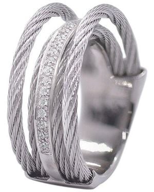 Alor 18K 0.17 Ct. Tw. Diamond Classique Ring - Gray