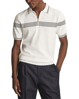 Reiss Claude Polo Jumper - White