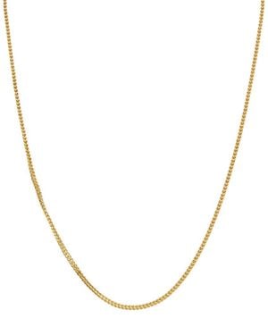 Italian Gold 10K 1.85Mm Franco Link Necklace - Metallic