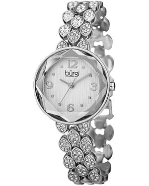 Burgi Burgi Alloy Watch - Gray