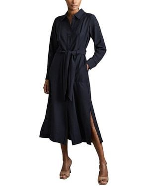 Reiss Mabel Midi Dress - Blue