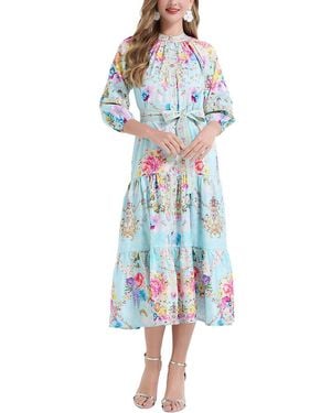 Kaimilan Midi Dress - Blue