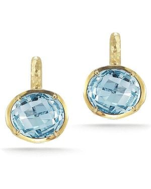 Reiss 14K 5.50 Ct. Tw. Topaz Earrings - Blue