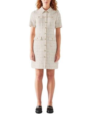 LK Bennett Bellmer Dress - Natural