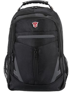 DUKAP Eminent Executive Backpack For Laptops - Black