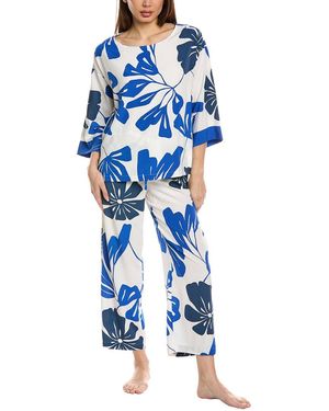 Natori Palma Pyjama Pant Set - Blue