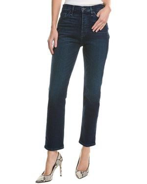Hudson Jeans Holly Reason High-rise Straight Ankle Jean - Blue