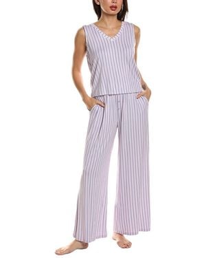 Honeydew Intimates 2Pc All American Tank Top & Pant Set - Purple