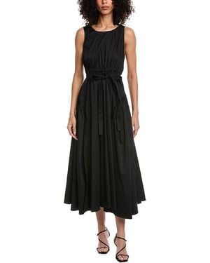 Alexis Versaille Midi Dress - Black