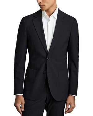 Reiss Found Blazer Notch Blazer - Blue