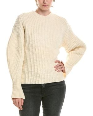 3.1 Phillip Lim Wool Cropped Jumper - Natural