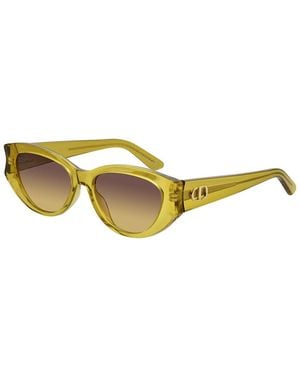 Dior Glow 53Mm Sunglasses - Yellow