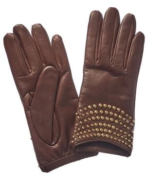 Portolano Leather Gloves - Brown
