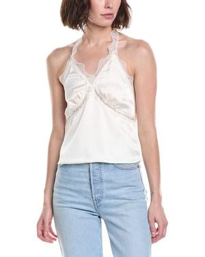 To My Lovers Lace Top - Blue