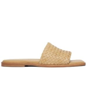 Frēda Salvador Coco Leather Sandal - White