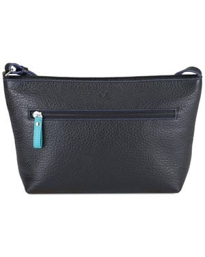 Mywalit Small Leather Crossbody - Black