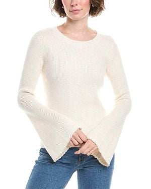Splendid Farah Wool-Blend Sweater - White