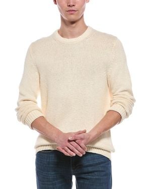 Faherty Heirloom Crewneck Jumper - Natural