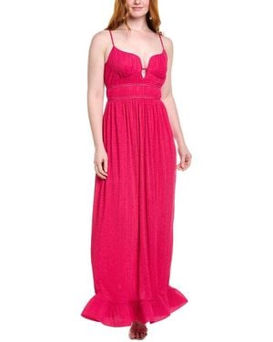 Jonathan Simkhai Maude Bustier Gown - Pink