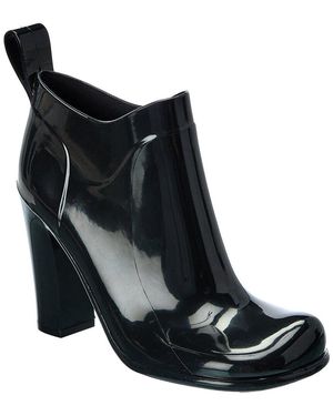 Bottega Veneta Shine Rubber Bootie - Black