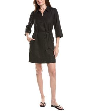 Tommy Bahama Two Palms Linen Shift Dress - Black