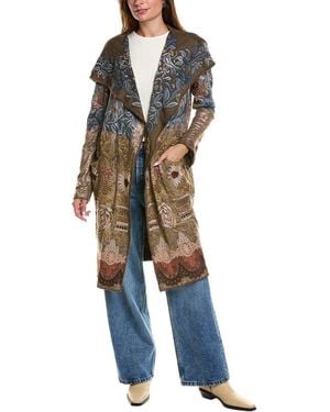 Johnny Was Teresa Duster Coat - Blue