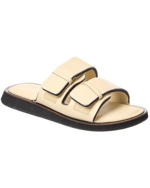 Rag & Bone Parker Leather Slide - White