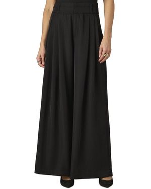 Wit & Wisdom Triple Pleat Palazzo Pant - Black