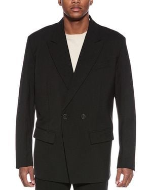 Valentino Wool-Blend Suit Jacket - Black