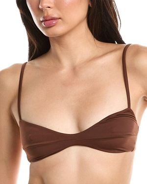 Haight Monica Adjustable Bikini Top - Black