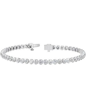 Lab Grown Diamonds 14K 3.08 Ct. Tw. Lab-Grown Diamond Tennis Bracelet - White