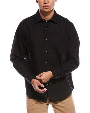 Robert Graham Davis Woven Shirt - Black