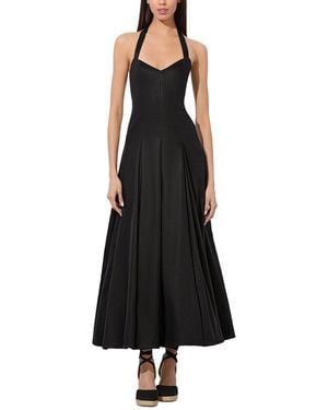 Alice + Olivia Isabelle Midi Dress - Black
