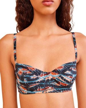 Ulla Johnson Zahara Bikini Top - Blue