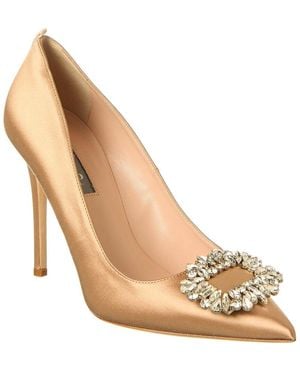SJP by Sarah Jessica Parker Fatma 100 Satin Pump - Natural