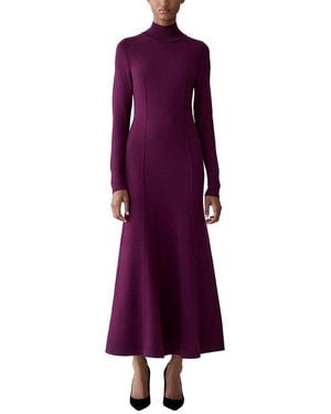 Carolina Herrera Knit Dress - Purple