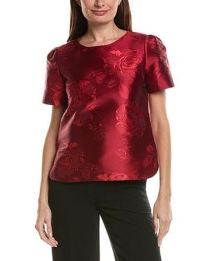 Sara Campbell Sapphire Blouse - Red