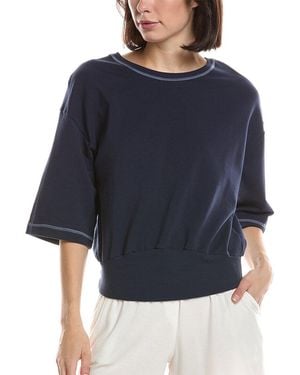 Hanro Natural Living Sweatshirt - Blue