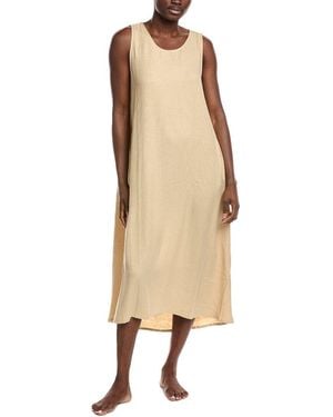 Hanro Linen Blend Dress - Natural
