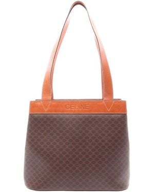 Celine Macadam Tote Bag (authentic Pre-loved) - Brown